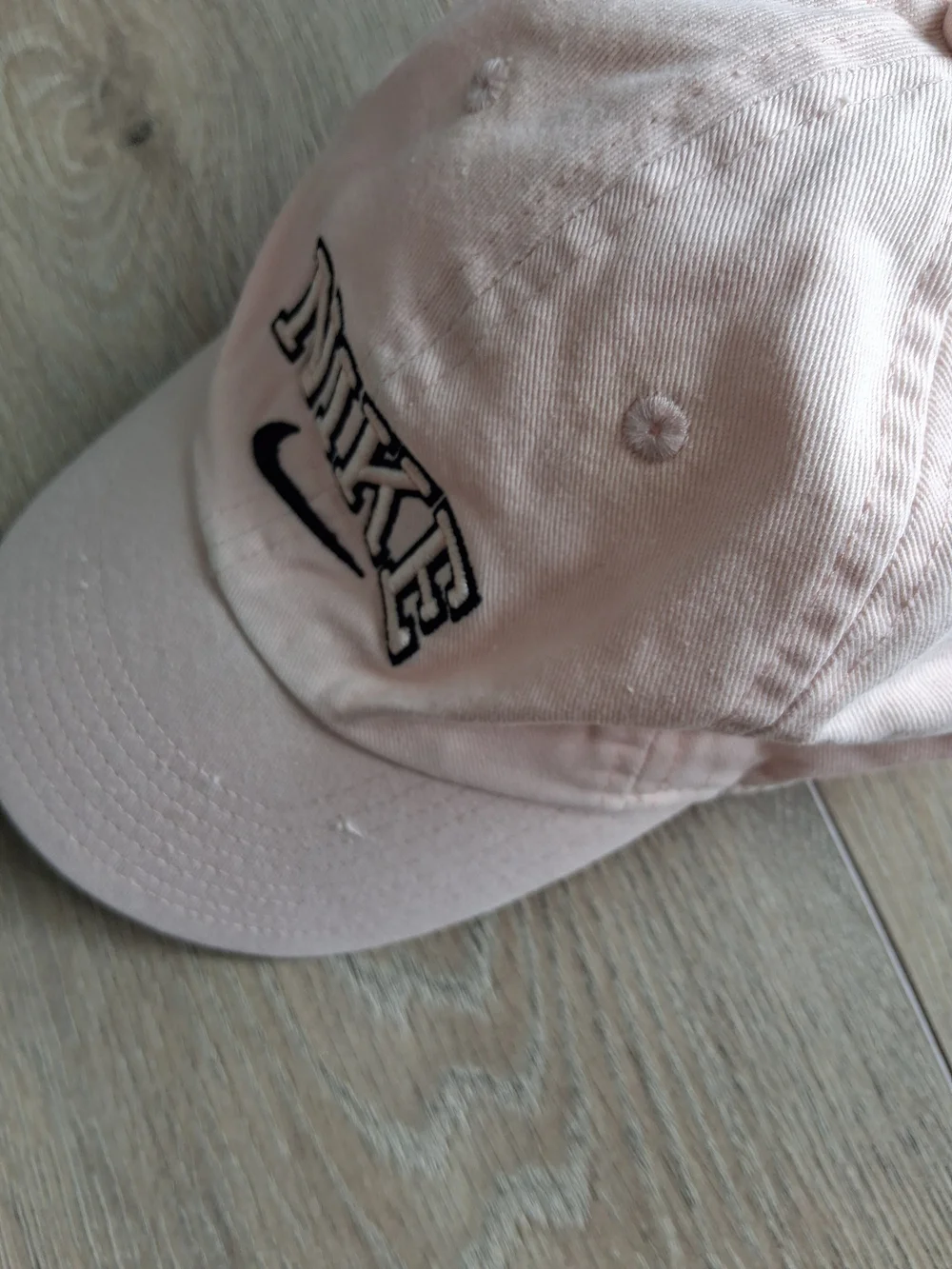 Nike Womens Light Pink Embroidered Logo Baseball Cap
